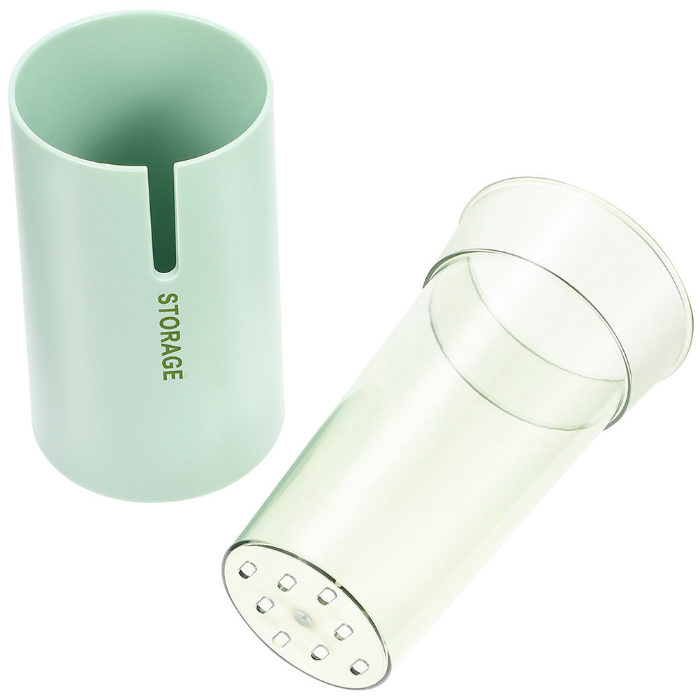 Tube de rangement double couch - Kitchen Utensil Holder avis et prix